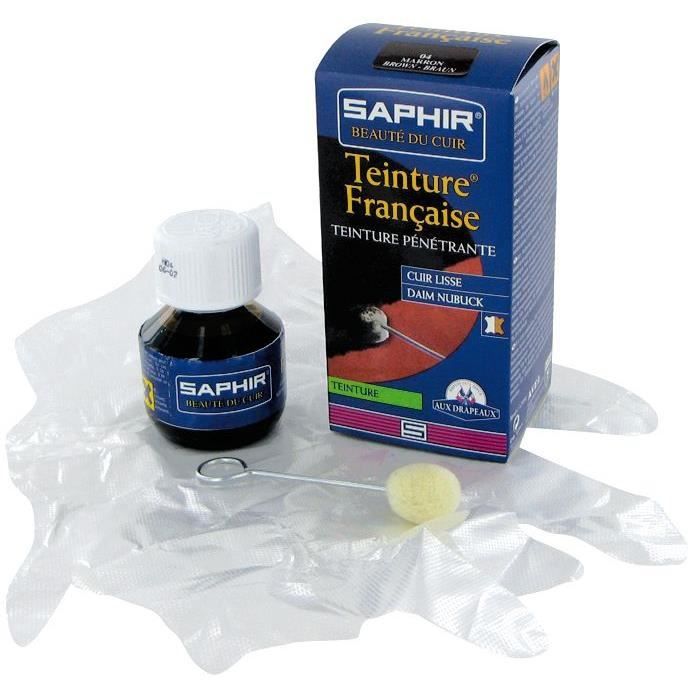 TEINTURE FRANCAISE Cuir Liquide Saphir - VALMOUR