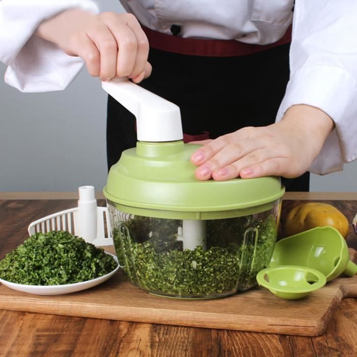 Cuisine Manuel Legumes Ail Broyeur Cutter Hachoir A Viande Hachoir