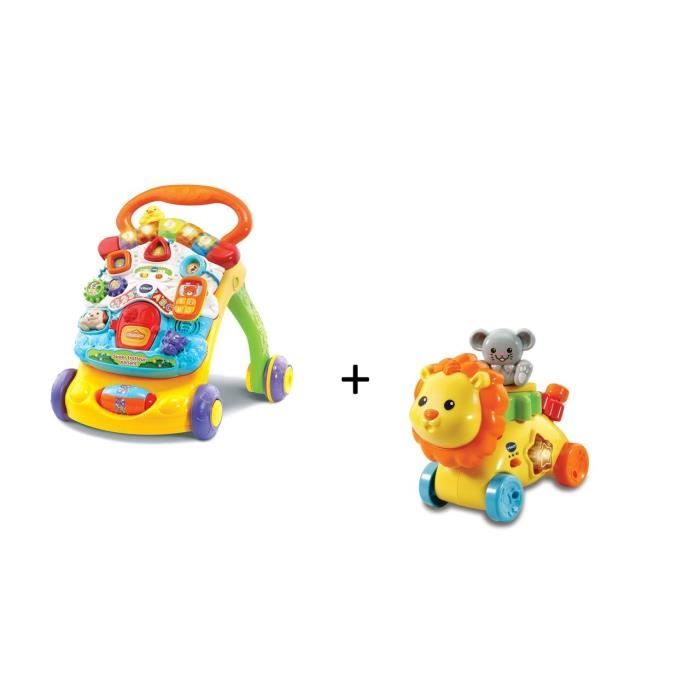 Vtech super trotteur parlant 2 en 1 2025 orange