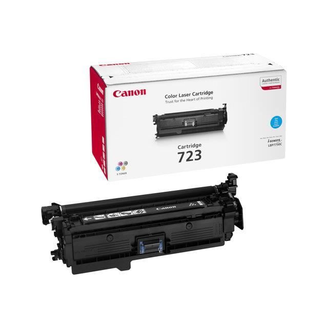 Canon 723 C Cyan originale cartouche de toner pour i SENSYS LBP7750Cdn - vue 2
