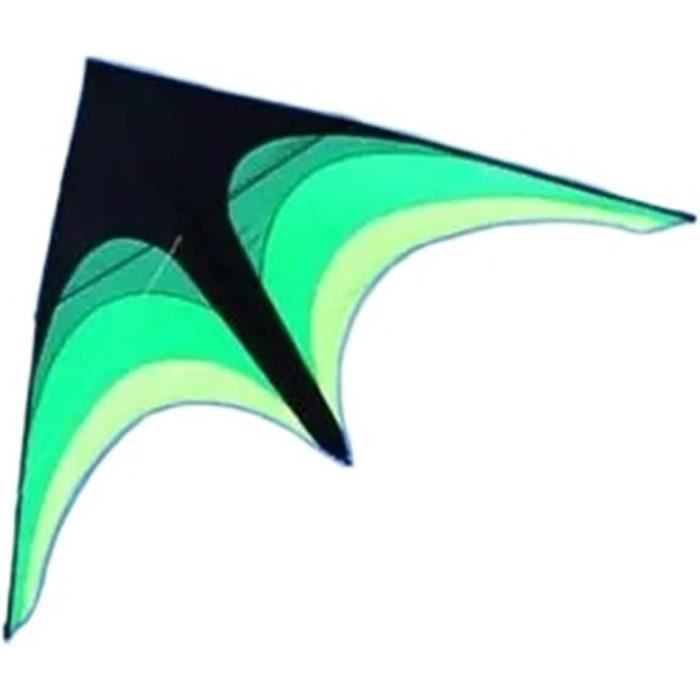 Cerf-Volant Delta Rouge SGftre - Enfant/Adulte Facile à Voler - Nylon Professionnel 154x78cm