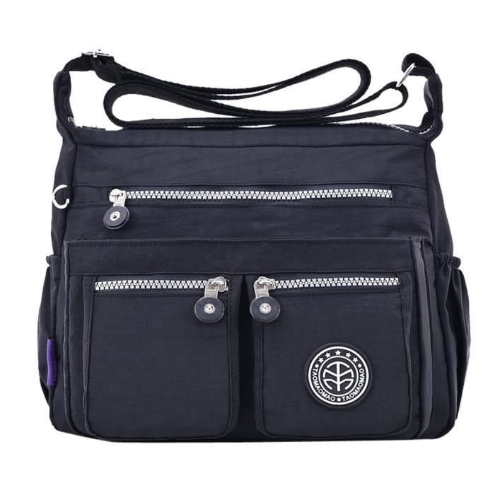 Sac Bandoulière Croissant Nylon Imperméable Heekpek - Hommes Femmes, Casual Et Pratique