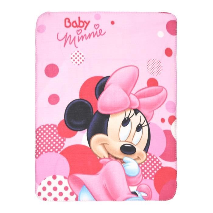 Plaid Polaire Bebe Fille Baby Minnie Disney Rose 75x100cm Cdiscount Puericulture Eveil Bebe