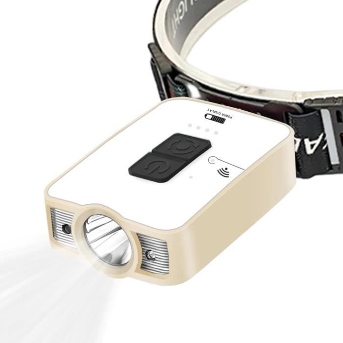 Lampe À Clip Led, Étanche Ipx5, Lumière De Course Puissante, Magnétique