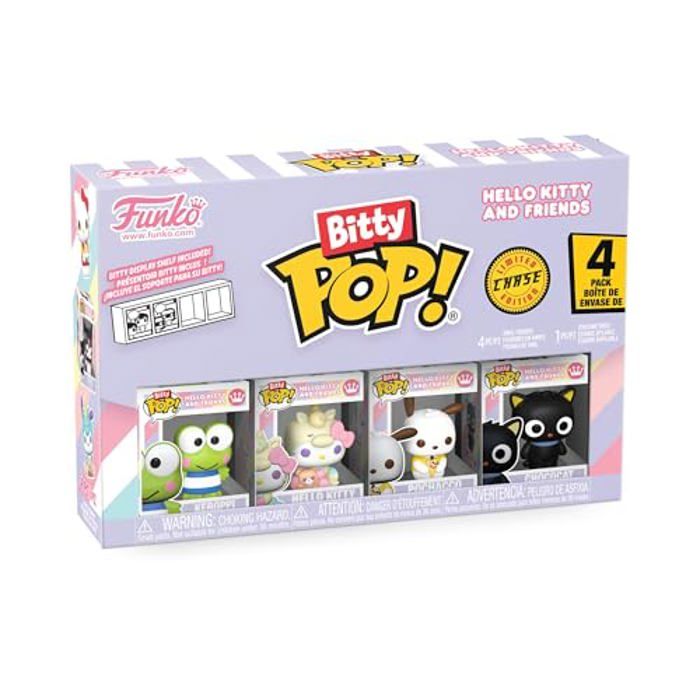 Figurine - Funko - Bitty Pop! Sanrio - Keroppi - 4 Pack - Mini-Figurines Mystères