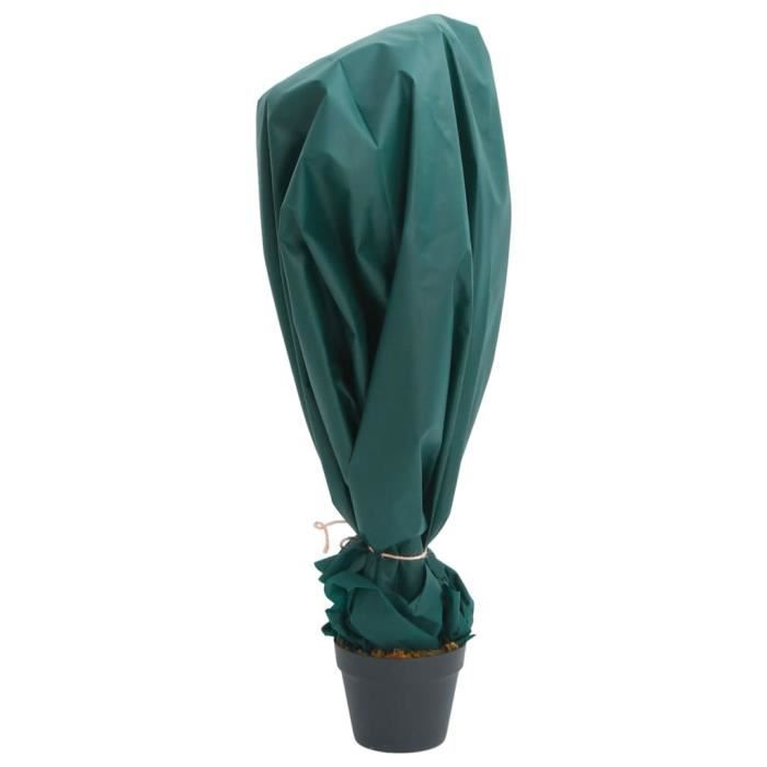 Toison Non-tissée Hiver Pour Plantes – 50 G/m², 1,6x10 M (16 M²), Protection Gel Et Vent