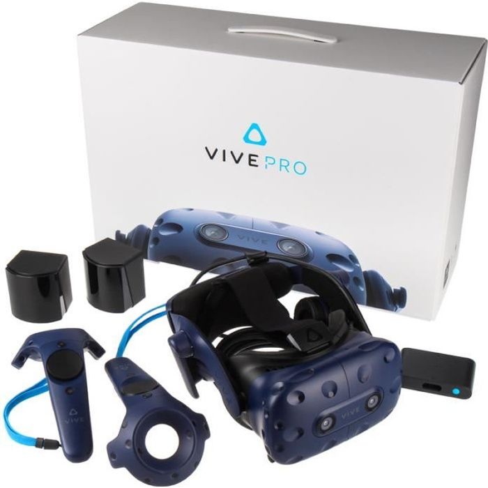 Casque de réalité virtuelle htc vive pro full kit top