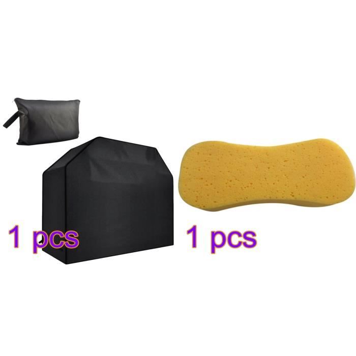 Housse Pour Barbecue Rond Ø70 X H75 Cm - Polyester 600D étanche & Anti-UV - Terre Jardin - 11