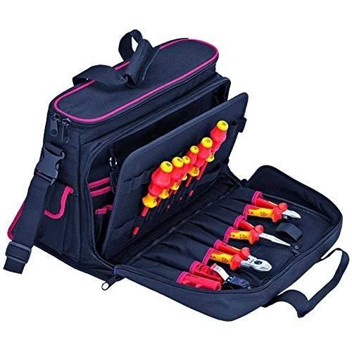 Sac à outils - KNIPEX - 00 21 10 V01 - Ciseaux carbure - Tournevis Kraftform Comfort - Pince coupante de côté