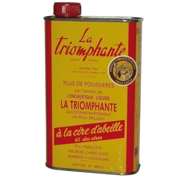 Cire liquide LA TRIOMPHANTE - 0,5 L vieux chêne