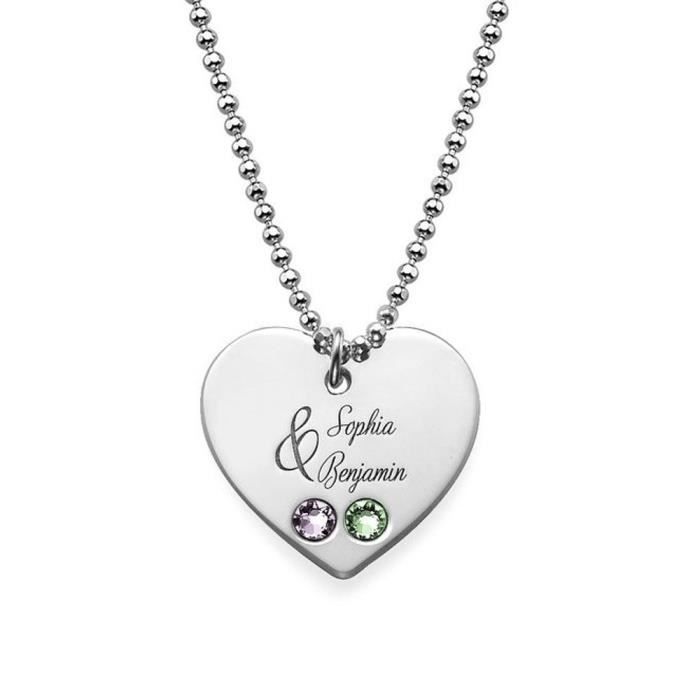 collier prenom couple pas cher collier prenom couple pas cher