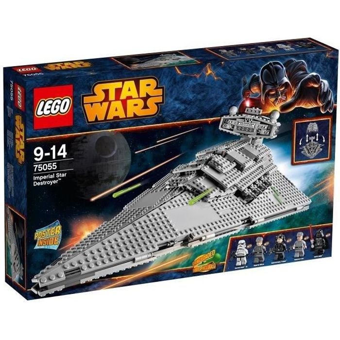 LEGO Star Wars 75055 Imperial Star Destroyer™ - Cdiscount Jeux - Jouets