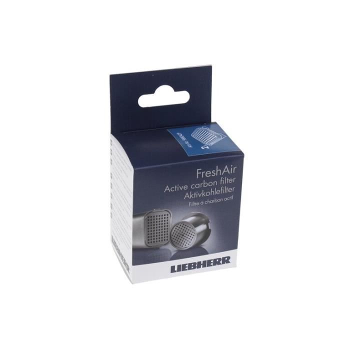 Filtre à air frais - Liebherr - 9882429 - 2 pièces - Noir - Réfrigérateurs et congélateurs