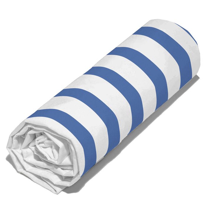 Drap housse imprimé 90x190 cm coton biologique OCTOPUSSE à rayures Bleu et Blanc Bonnet 25 cm Drap housse imprimé 90x190 cm coton biologique OCTOPUSSE à rayures Bleu et Blanc Bonnet 25 cm