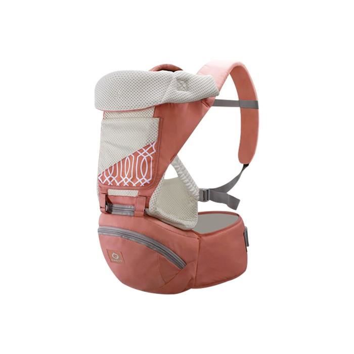 Porte bebe ergonomique pour enfants de 0 a 24 mois echarpe frontale kangourou pour voyage BD62 Orange Cdiscount Puericulture Eveil bebe