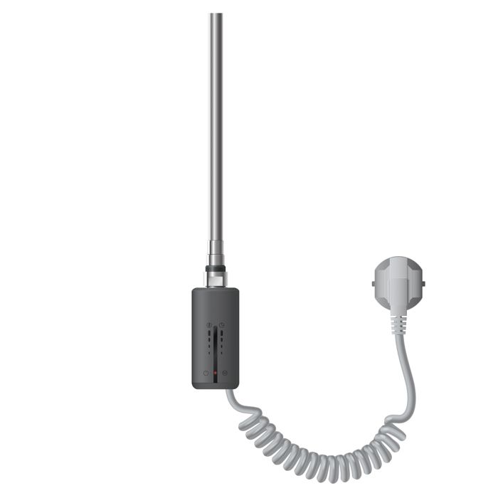 Thermoplongeur pour radiateur de salle de bain 900W Anthracite avec — free download