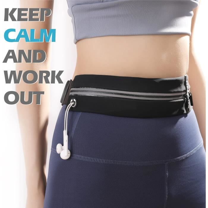 Sac Banane Course à Pied Étanche | Ceinture Running Pour Smartphone Jusqu'à 7" - MOCOCITO