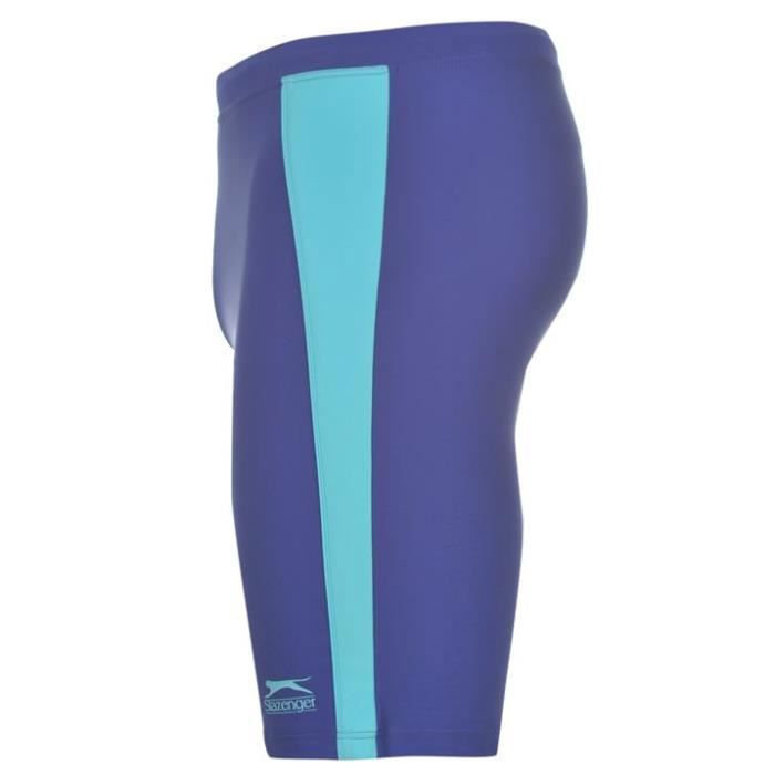 SLAZENGER Short long de bain (maillot de bain) natation bleu-lilas