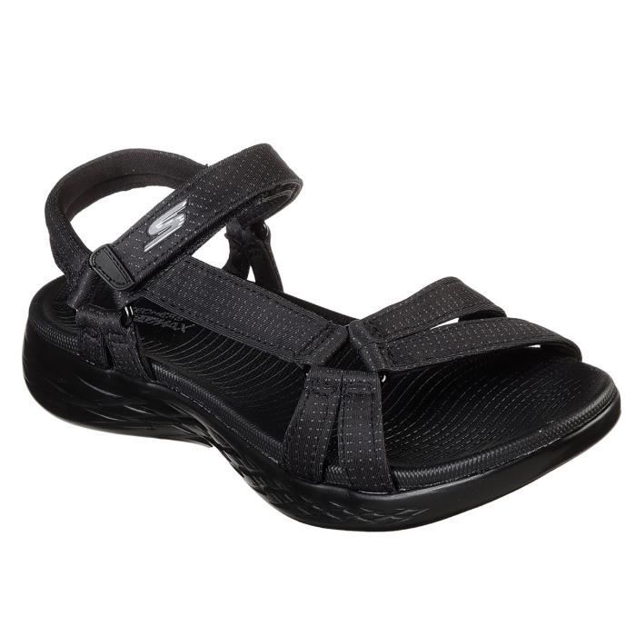 skechers on the go clipper black