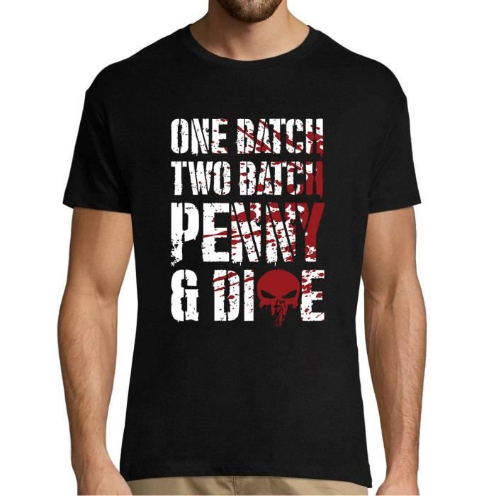 T shirt punisher homme clearance