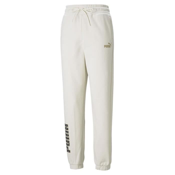 PUMA Winterized Sweatpant Pantalon de survêtement Ivoire Brillant Mixte PUMA Winterized Sweatpant Pantalon de survêtement Ivoire Brillant Mixte