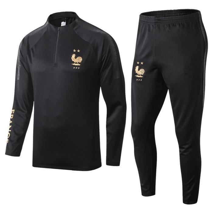 Maillot Foot France 2 Etoiles Maillot Equipe De France Football Soccer Kits Suit 2019 2020 Pas Cher Survetement Football Pour Homme