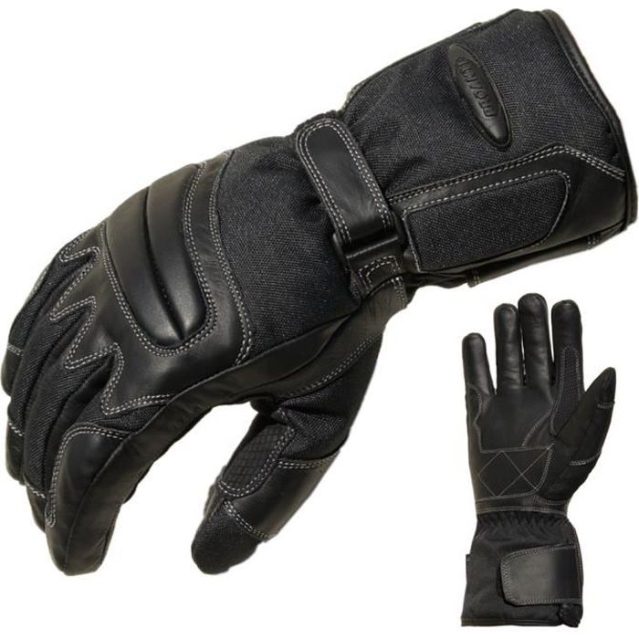 gants moto homologue CE chaud tactile hiver 