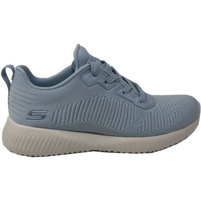 Baskets SKECHERS Femme Textile Bleu Lacets Bleu