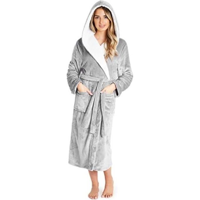 Robe de chambre douce femme hotsell