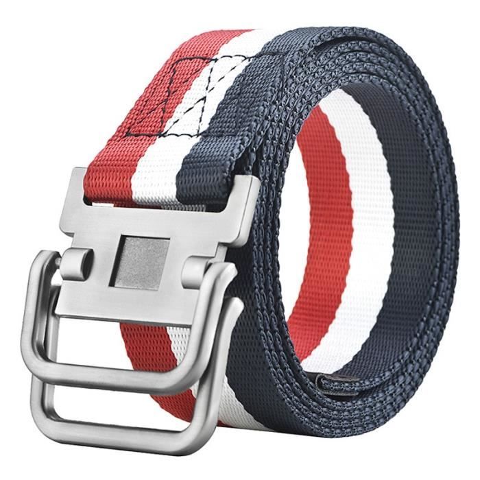 Large Ceinture Habillé pour Dressage Cheval en Toile Et Cuir