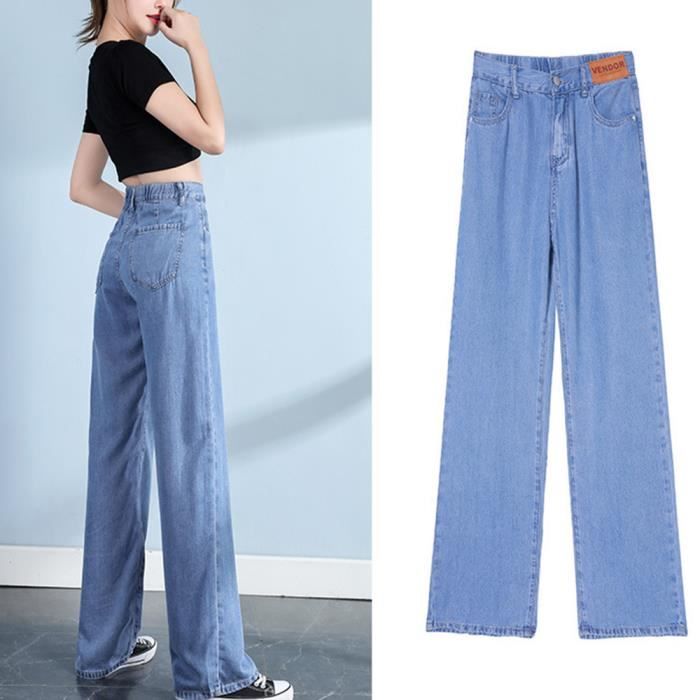 Jean longue jambe femme on sale