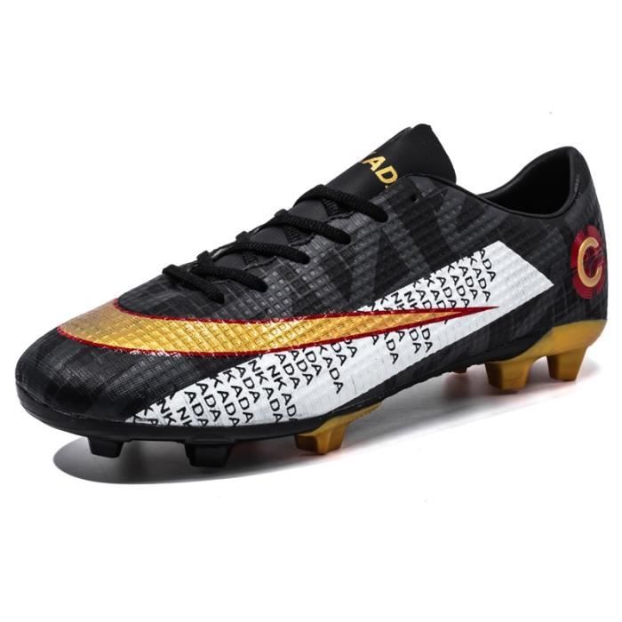 Chaussures De Foot Polyvalentes Pour Homme, Femme, Ado - Antidérapantes, Crampons TPU, Confortables Pour Le Gazon