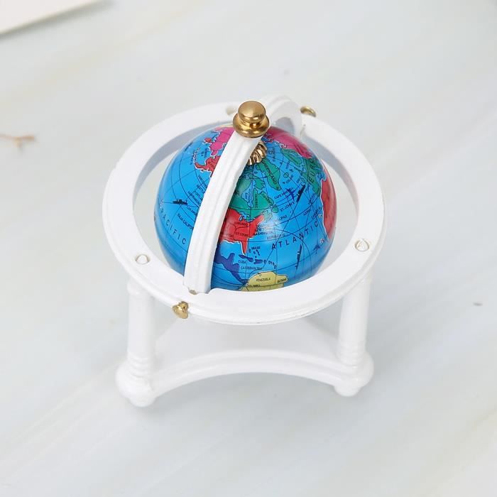 Homoyoyo Modèle Globe Jouet De Globe De Maison De Poupée Mini Globe