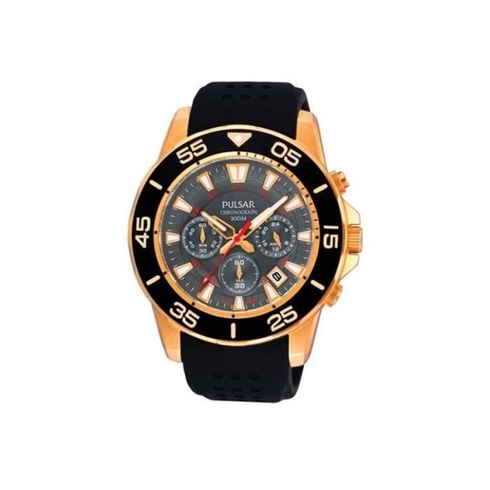 montre homme pulsar pt3134x1 (45 mm) multicolore