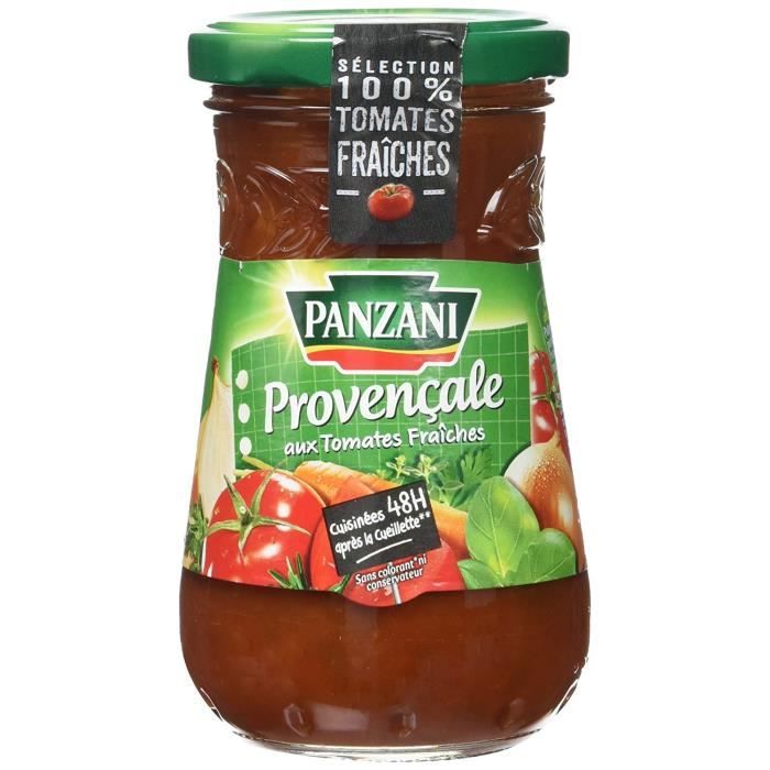 Panzani Sauce Tomate Provençale Lot de 3