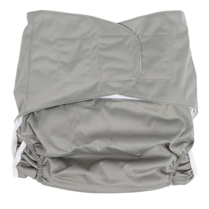 Culotte D'incontinence Lavable Pour Adulte - Taille Réglable (60-126 Cm) - Imperméable, Absorbante - Pour Personnes âgées, Handicapées