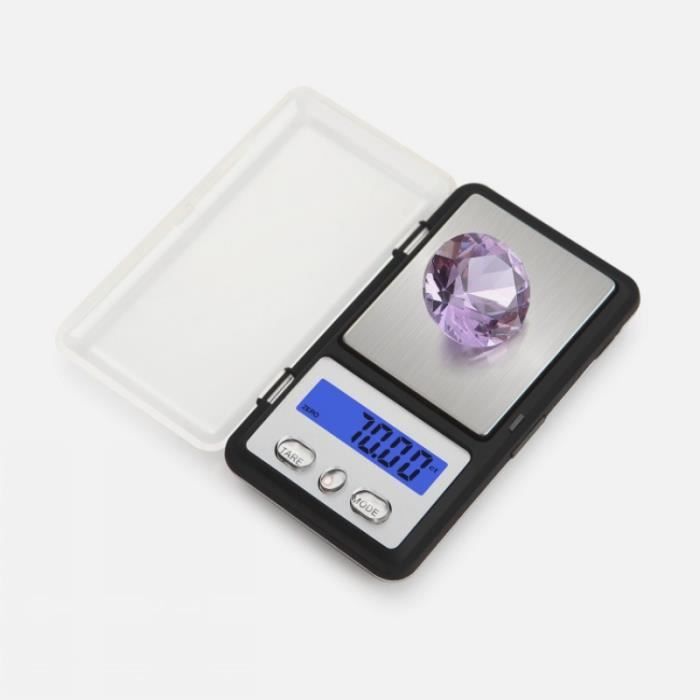 Balance Numérique De Poche Professionnelle - Précision 0.01g Pour Bijoux, Cuisine, Dosages - 600g Capacité