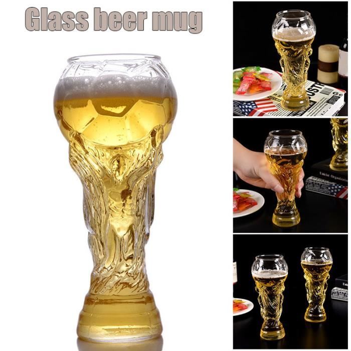 Chope à Bière Ballon De Foot - Cadeau Fan - Neuve