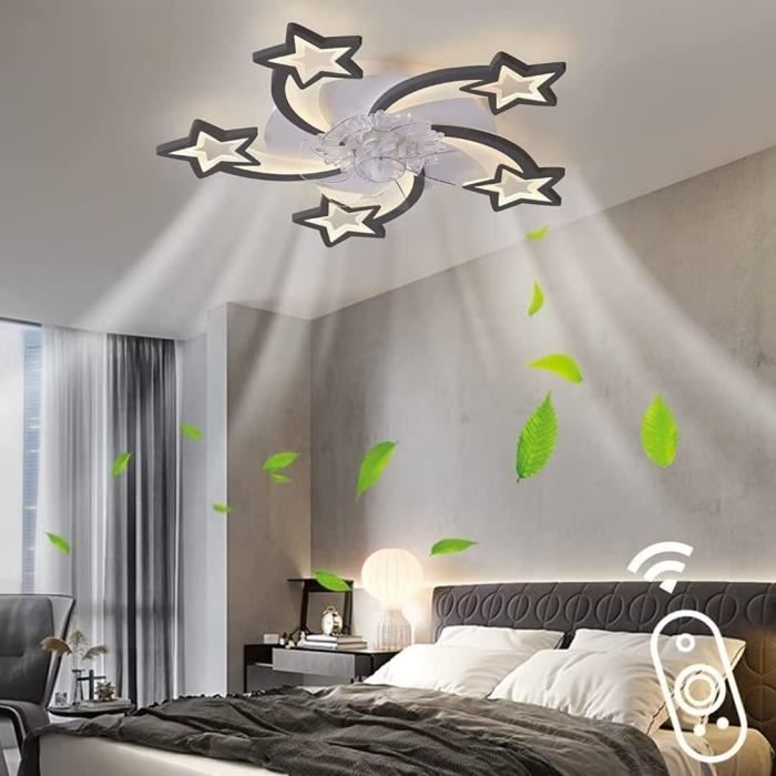 Ventilateur Murale USB Avec Télécommande - 4 Vitesses, Minuterie 2h/4h, 6 Pales, Silencieux, Pour Chambre, Bureau, Cuisine