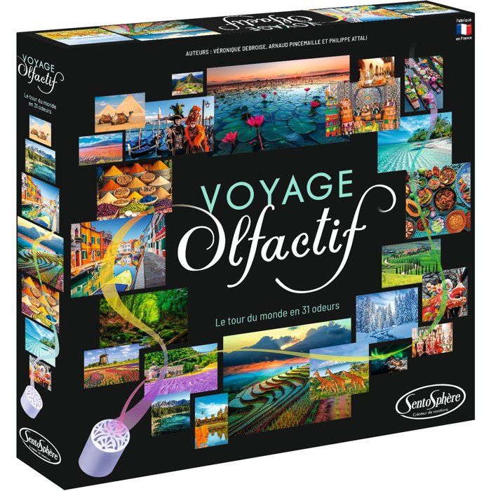 Sentosphere Jeu De Société - Voyage Olfactif - Faire Le Tour Du Monde En 31 Odeurs - Des 8 Ans - vue 1