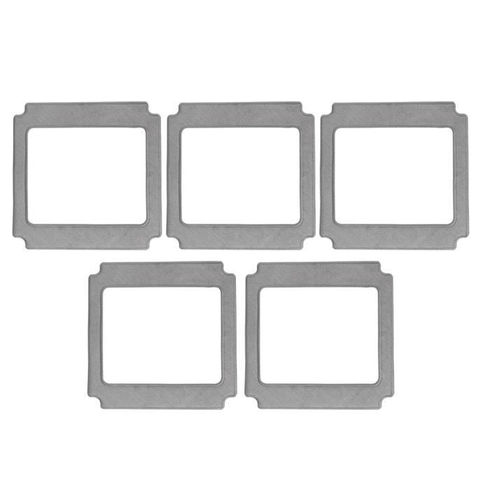Lot De 12 Chiffons De Rechange Pour Robot Lave-vitres Ecovacs Winbot W1/W2 - Microfibre Lavable - 26x26 Cm