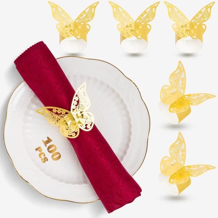 50 Cartes Nominatives En Forme De Cœur Découpées Au Laser - Pour Mariage, Anniversaire, Fêtes (style 5) - 3