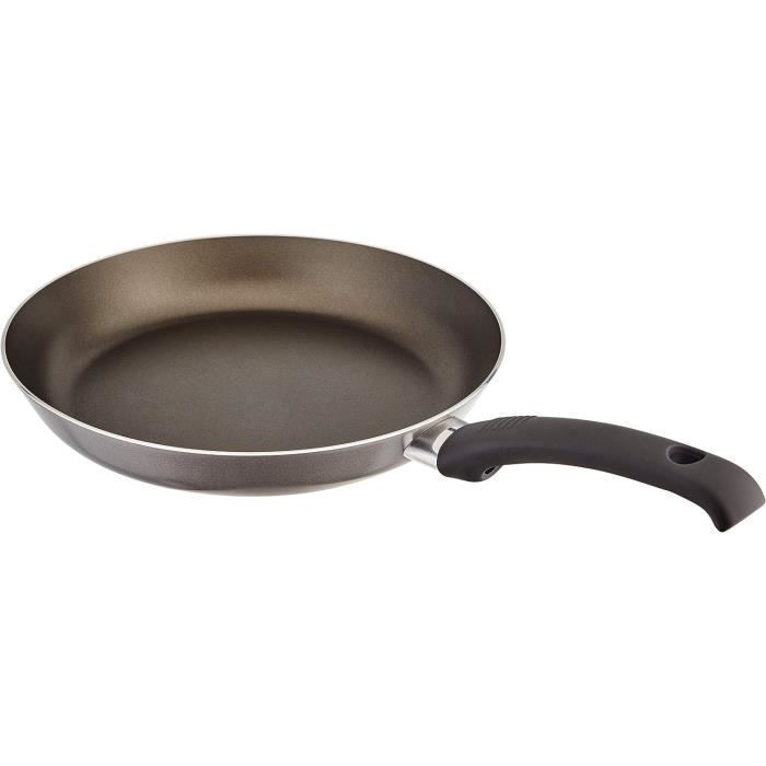 Wok Professionnel 40cm Acier Inoxydable - Fond Rond Compatible Induction - Poignée Bois