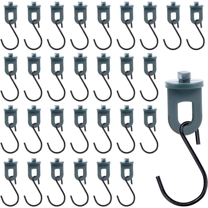 Lot De 50 Crochets Pour Plantes, Clips De Serre, Supports De