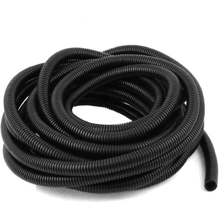 Gaine Spiralée Pour Câbles - Tuyau De Protection 2 Mètres - Organise Et Protège Vos Fils électriques