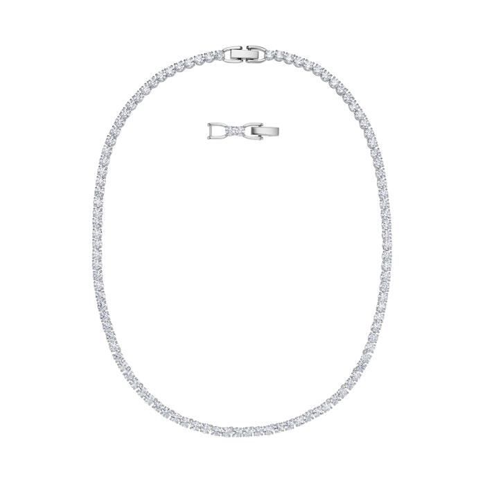 Sautoir - Collier - Collier Swarovski Tennis - Matière:Plaqué