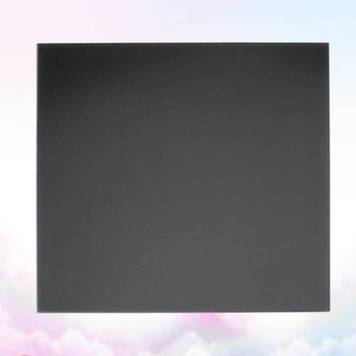 Plaque Verre Imprimante 3D 220x220mm - Revêtement Microporeux Haute Adhérence