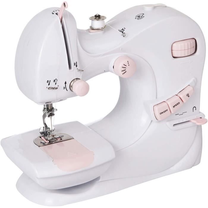 Machine À Coudre Portable Multifonctionnelle Mini Double Fil Mini