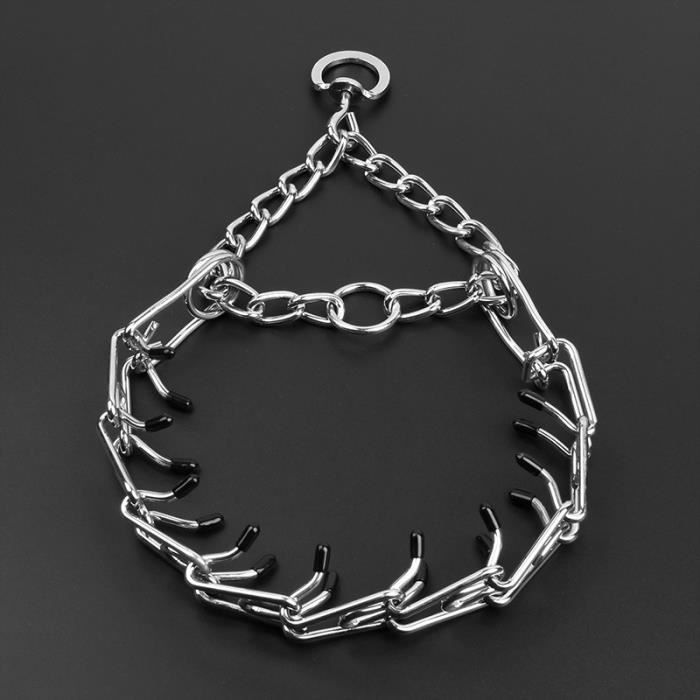 Comparer les prix de VGEBY collier d'étranglement pour chien Collier à griffes pour chien, en animalerie collier 4,0 mm x 60 cm/0,16 x 23,6 pouces