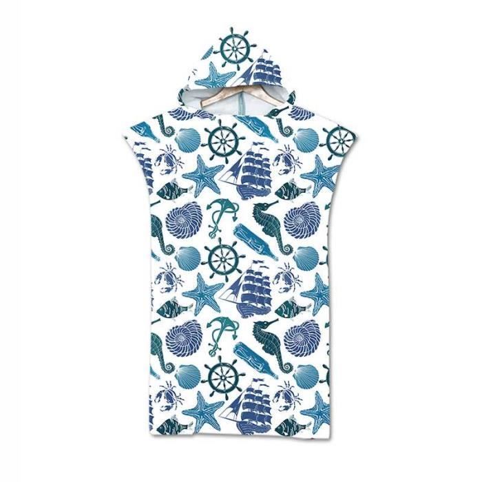Serviette De Bain Magique 3 En 1 - Imprimé Dessin Animé, Lot Complet (plage, Gym, Mains)